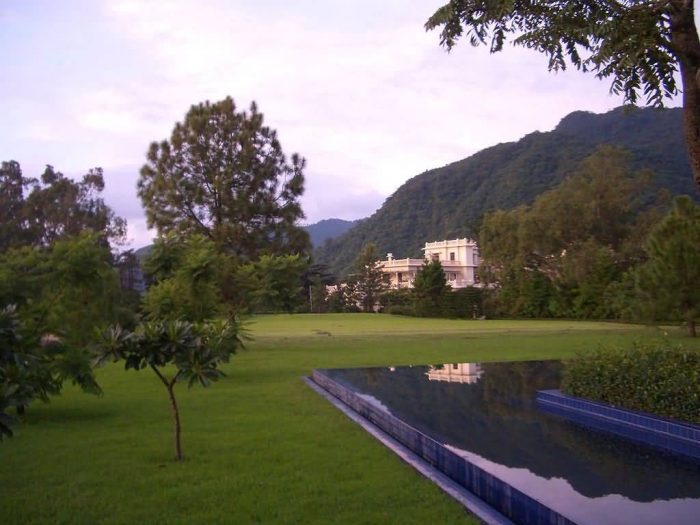 Lawns Surrounding The Ananda Spa