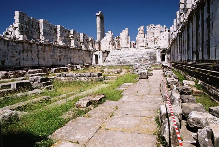 Inside View Of Artemis Temple