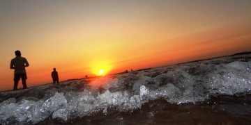 Sunset At Diveagar Beach
