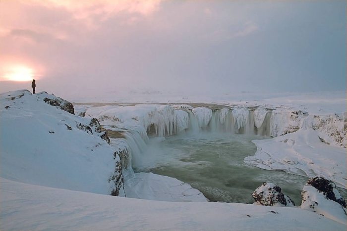 Gothafoss Winter, Iceland
