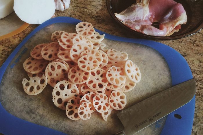 Lotus Root Slices