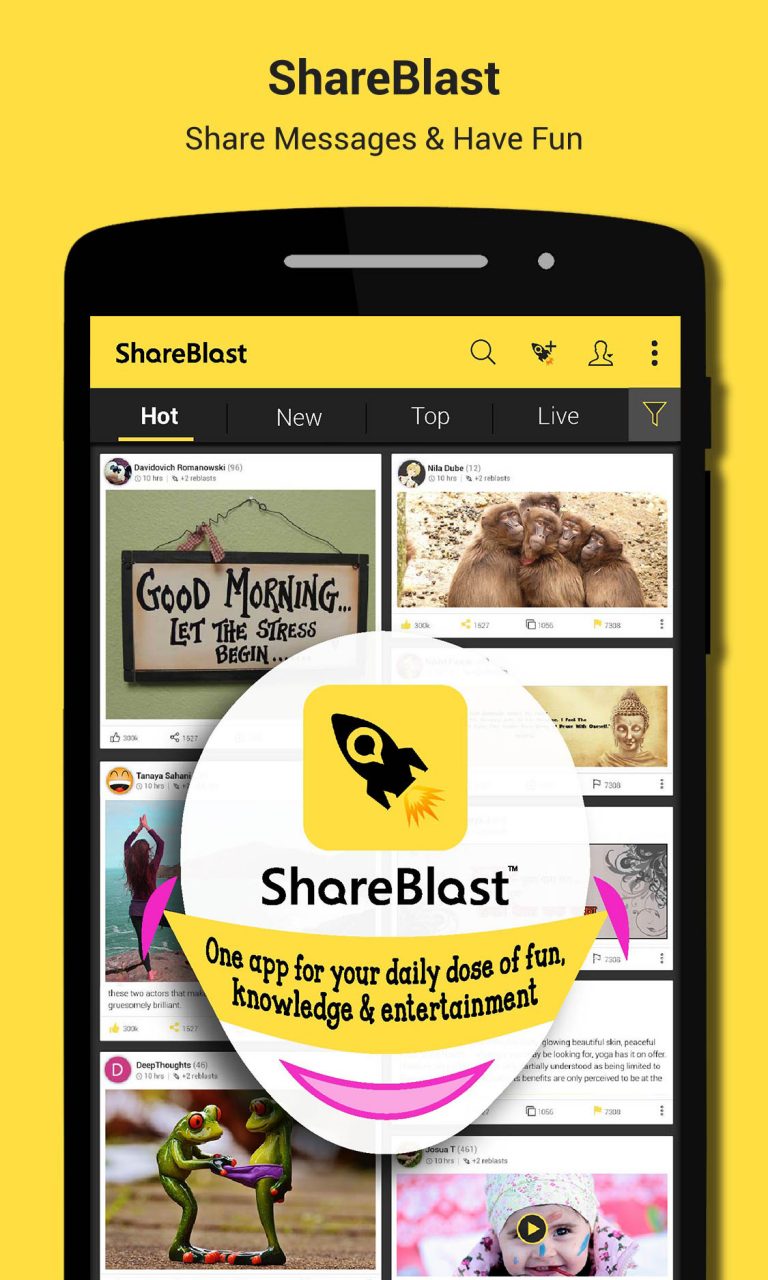 ShareBlast App