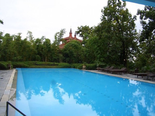 Swimming Pool In Ananda Spa 