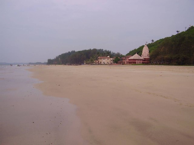 Ganapati Temple At Ganapatipule Beach