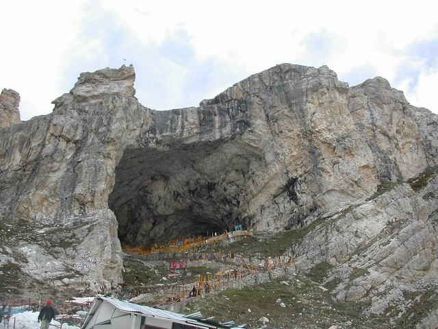 Cave Temple Of Lord Amarnath