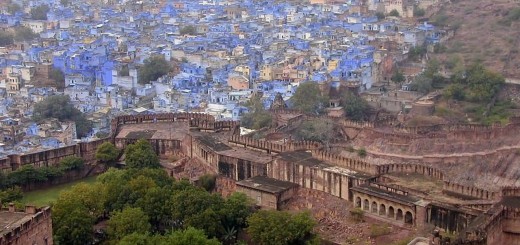 Blue City Next to Mehrangarh Fort