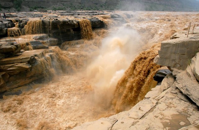 Hukou Waterfall Of Yellow River