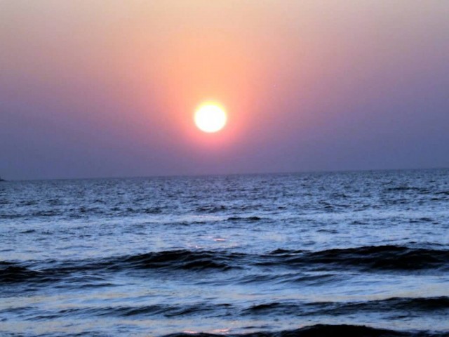 Sunset At Beach