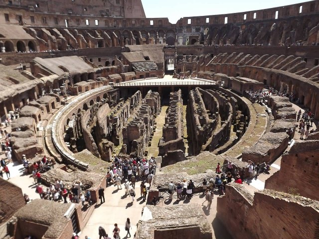 Inside View Of Colosseum
