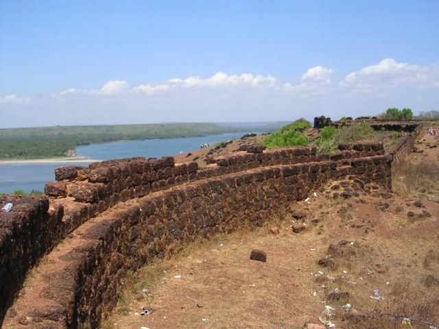 Chapora Fort Wall