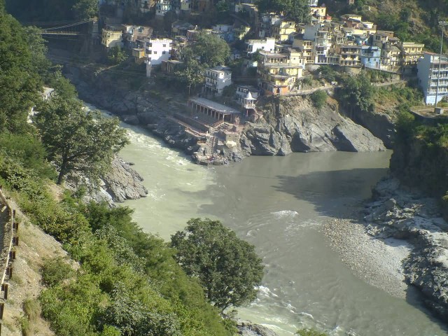 Alaknanda River And Bhagirathi River