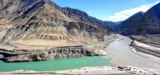 Zanskar River And Indus River