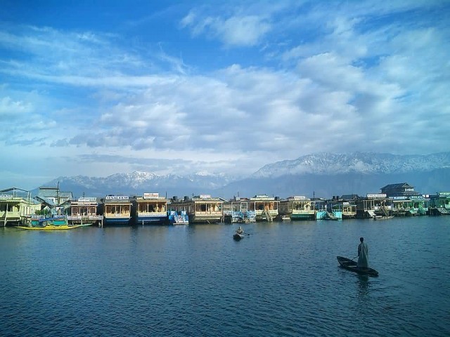 Houseboats In Dal Lake