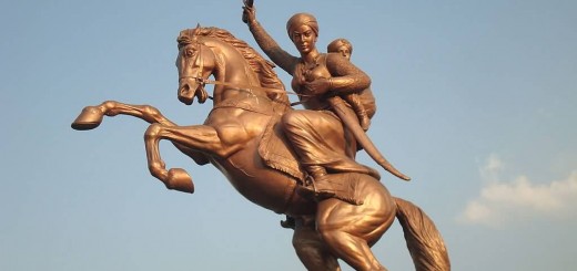 Rani Laxmibai's Statue In Solapur